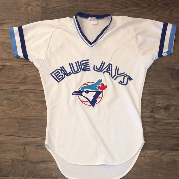 Raven Knit Shirts Retro Toronto Blue Jays Rockabilly Baseball